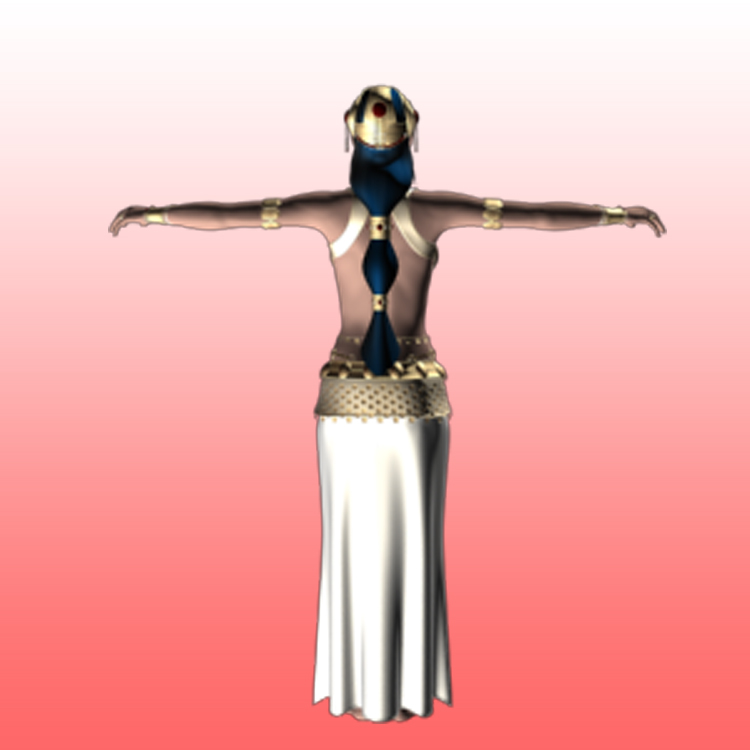 Arab Dancer 3d model